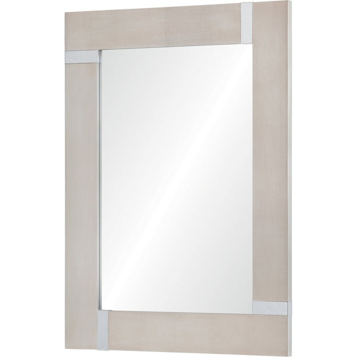 Renwil Lighting MT1318 Capiz Mirror Mirror Pewter, Nickel, Silver