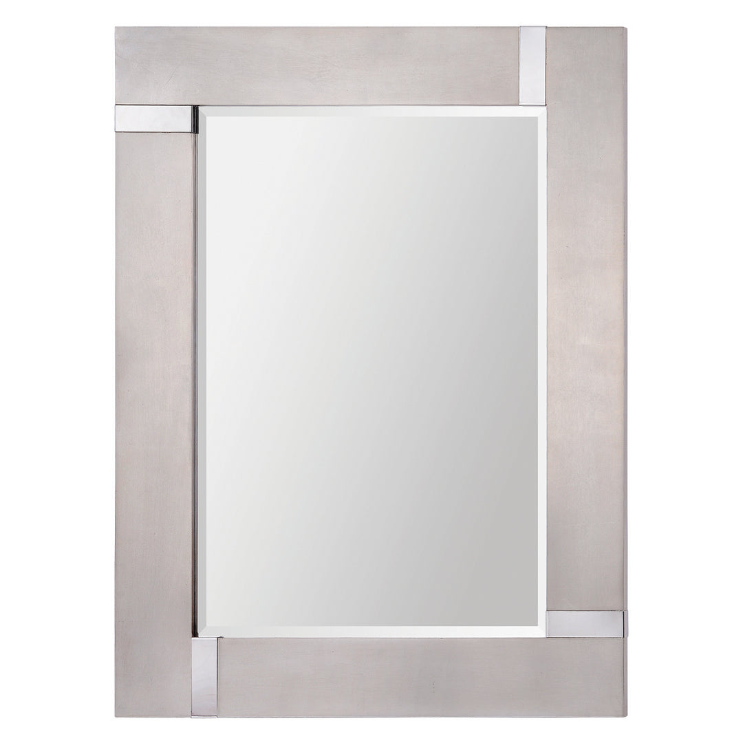 Renwil Lighting MT1318 Capiz Mirror Mirror Pewter, Nickel, Silver