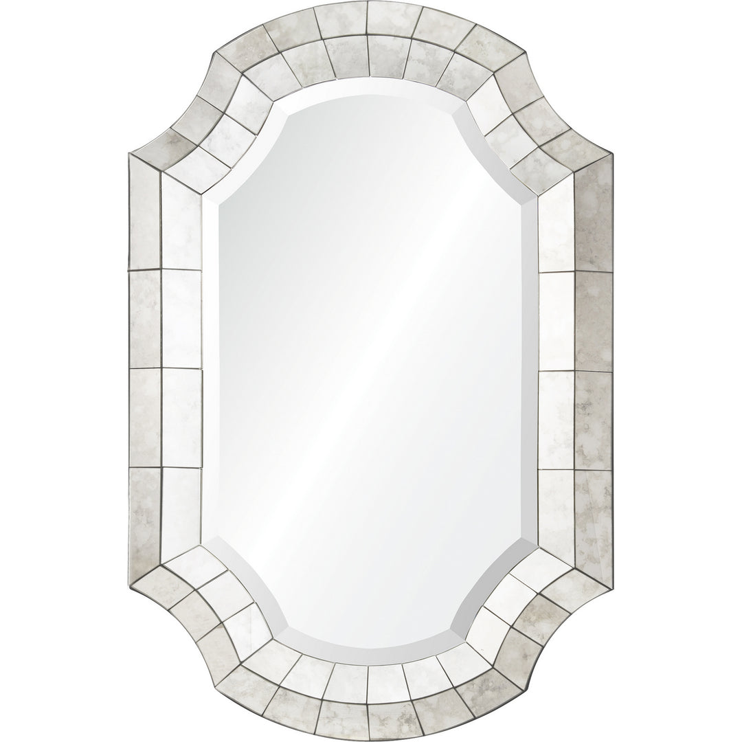 Renwil Lighting MT1643 Clarke Mirror Mirror Pewter, Nickel, Silver