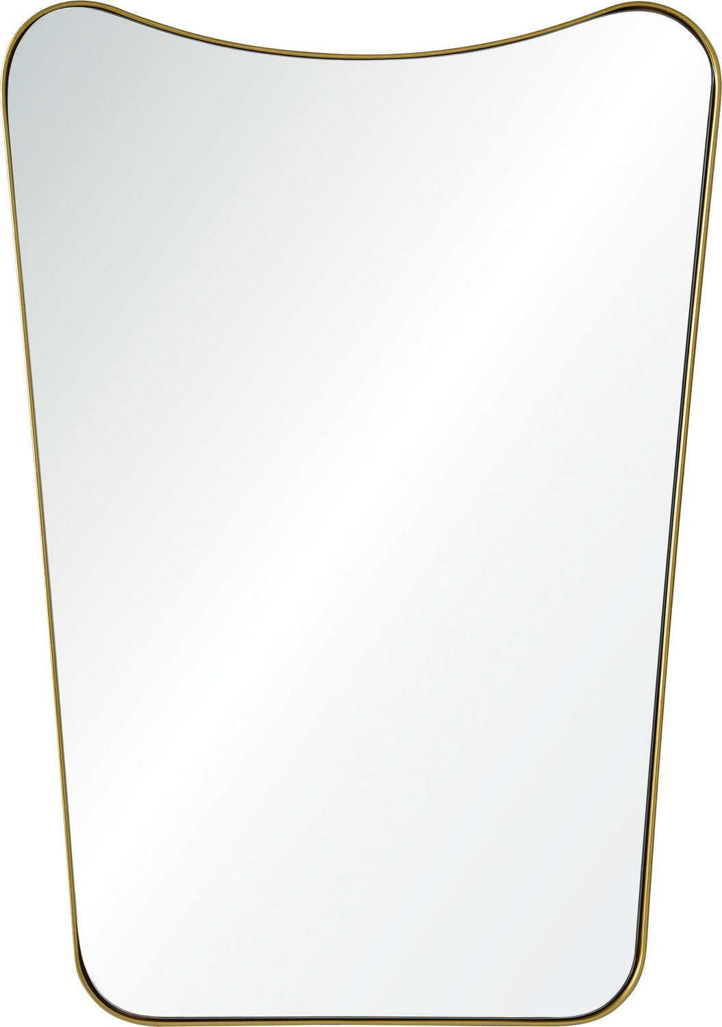 Renwil Lighting MT1697 Tufa Mirror Mirror Gold, Champ, Gld Leaf