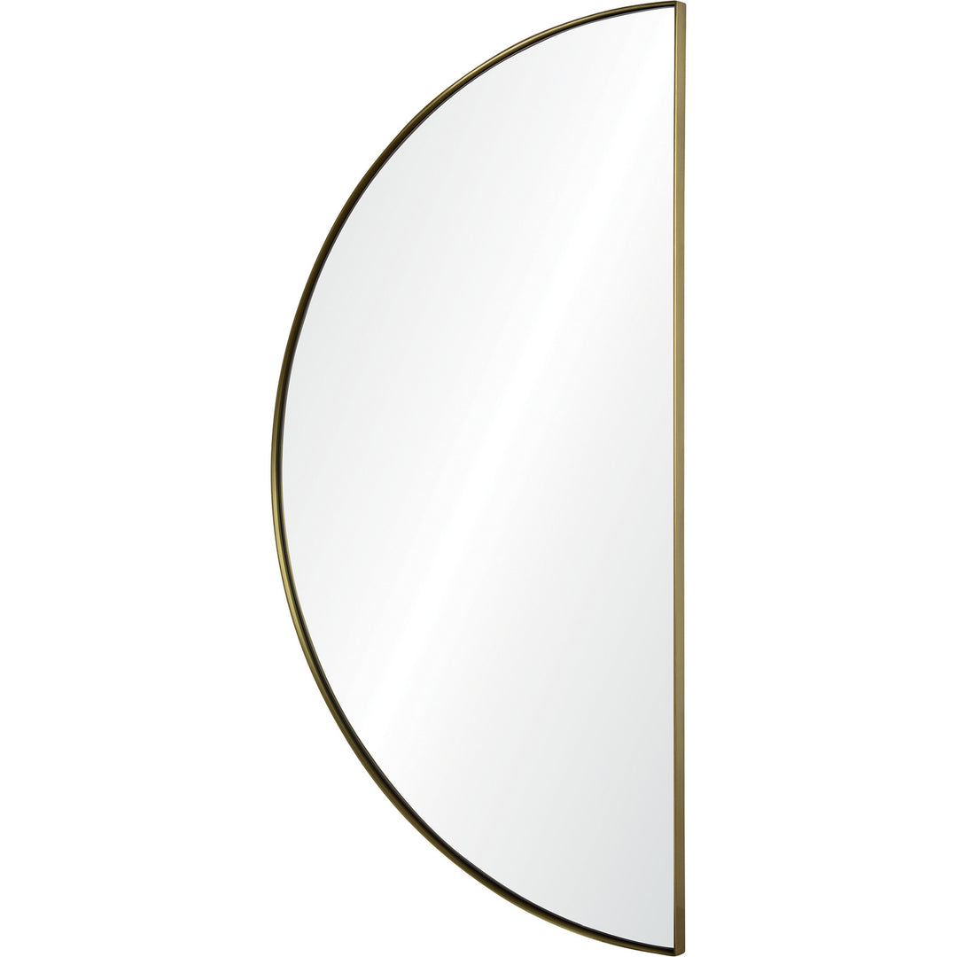 Renwil Lighting MT2063 Halfmoon Mirror Mirror Brass - Antique