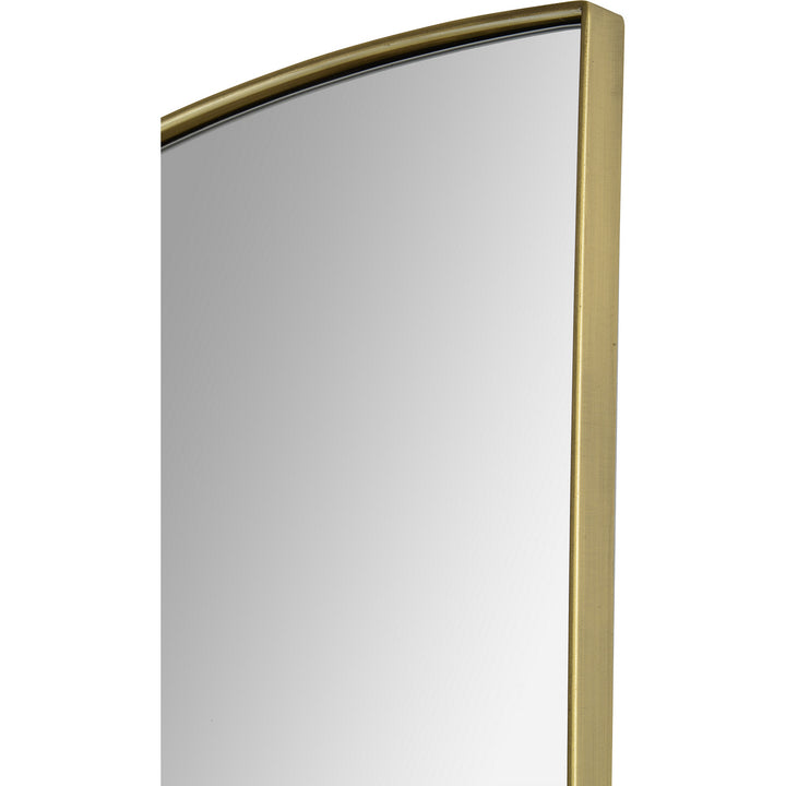 Renwil Lighting MT2063 Halfmoon Mirror Mirror Brass - Antique