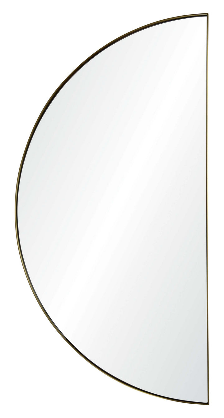 Renwil Lighting MT2063 Halfmoon Mirror Mirror Brass - Antique