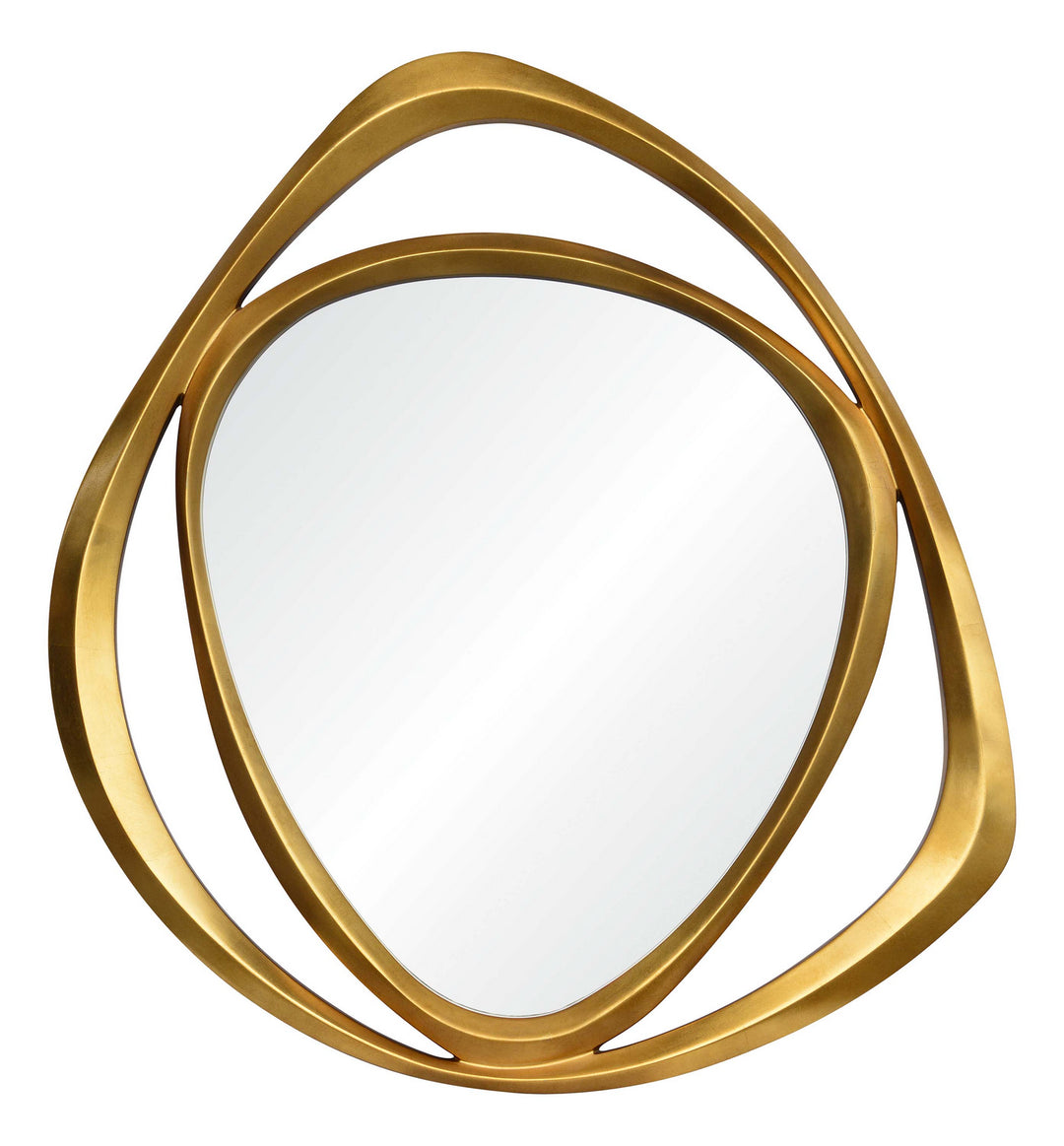 Renwil Lighting MT2075 Goldie Mirror Mirror Gold, Champ, Gld Leaf