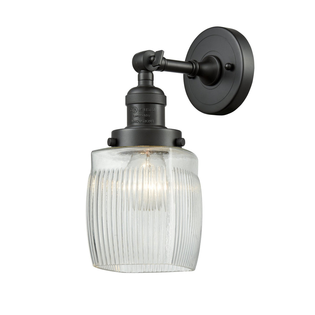 Innovations Franklin Restoration 203-OB-G302 Wall Sconce Light - Oil Rubbed Bronze