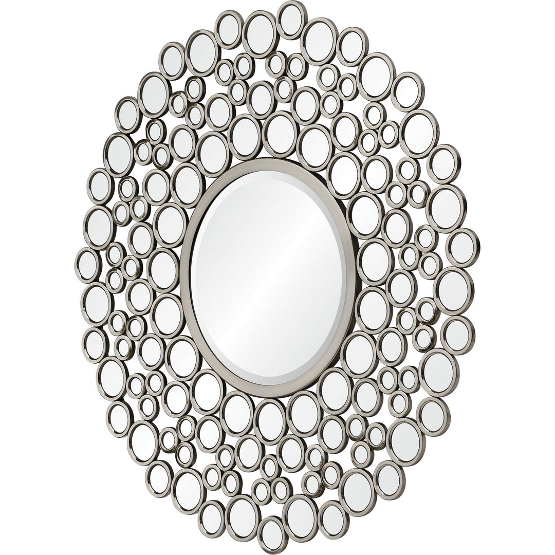 Renwil Lighting MT849 Andromeda Mirror Mirror Pewter, Nickel, Silver