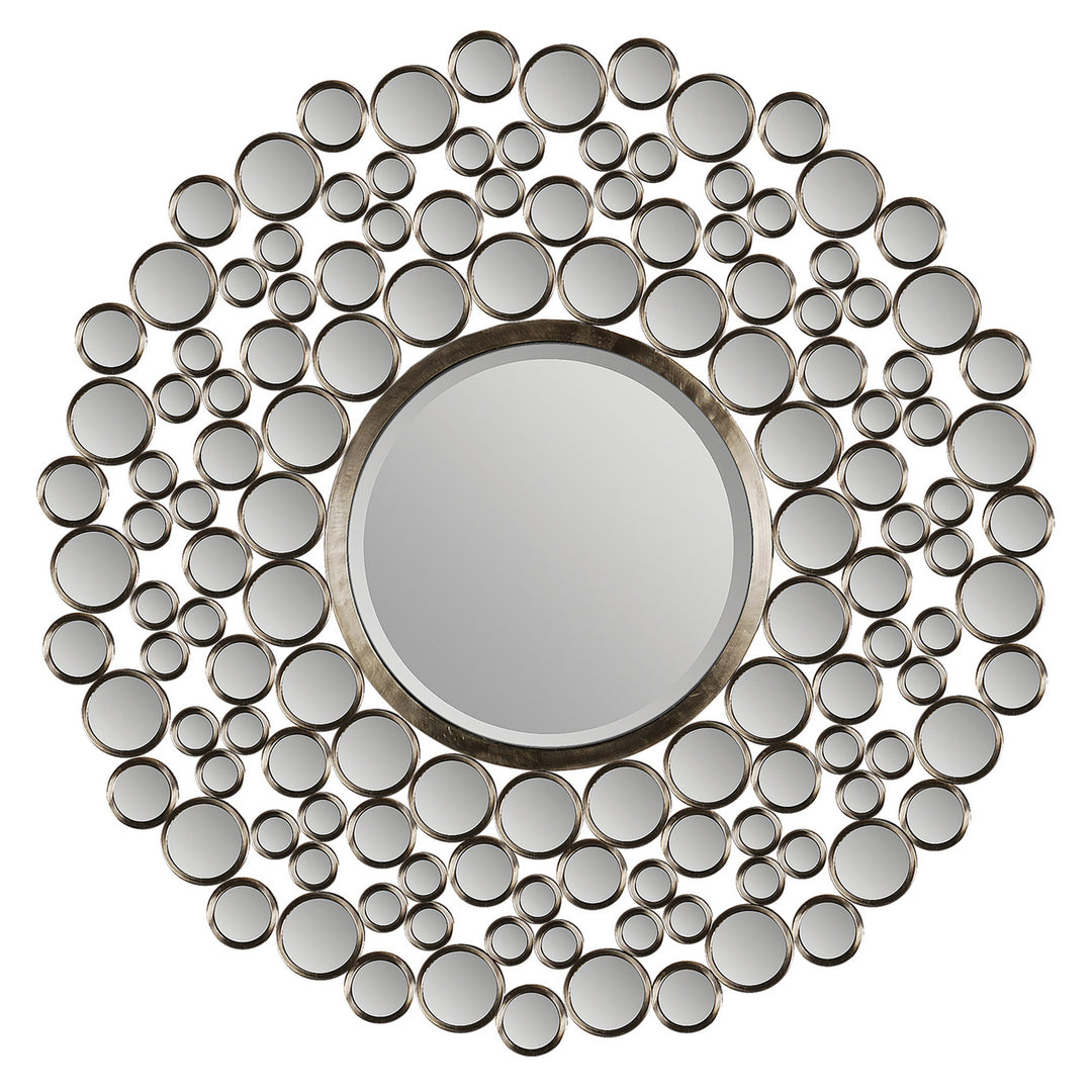 Renwil Lighting MT849 Andromeda Mirror Mirror Pewter, Nickel, Silver