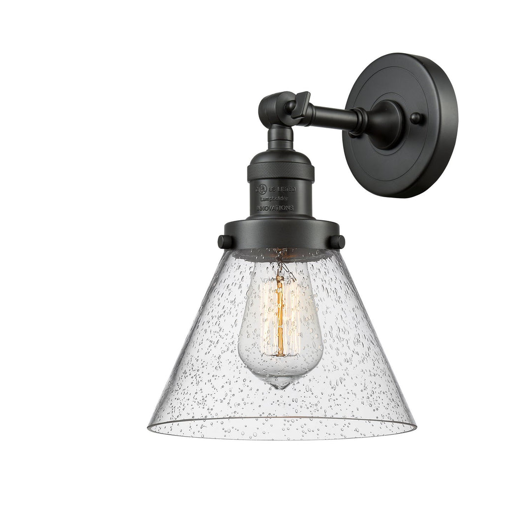 Innovations Franklin Restoration 203-OB-G44 Wall Sconce Light - Oil Rubbed Bronze