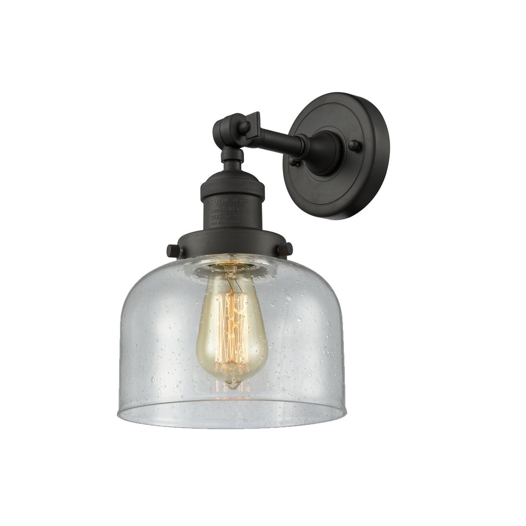 Innovations Franklin Restoration 203-OB-G74-LED Wall Sconce Light - Oil Rubbed Bronze