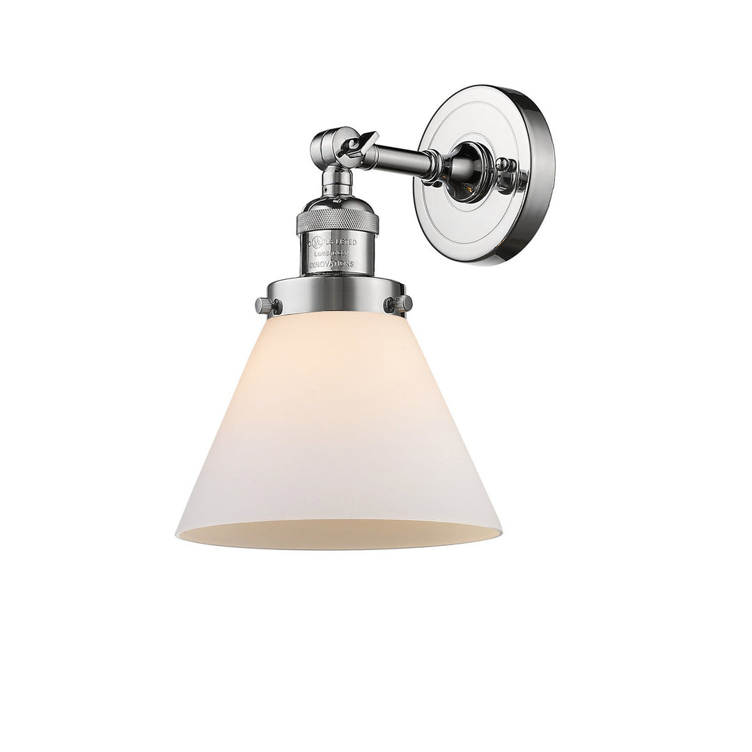 Innovations Franklin Restoration 203-PC-G41-LED Wall Sconce Light - Polished Chrome