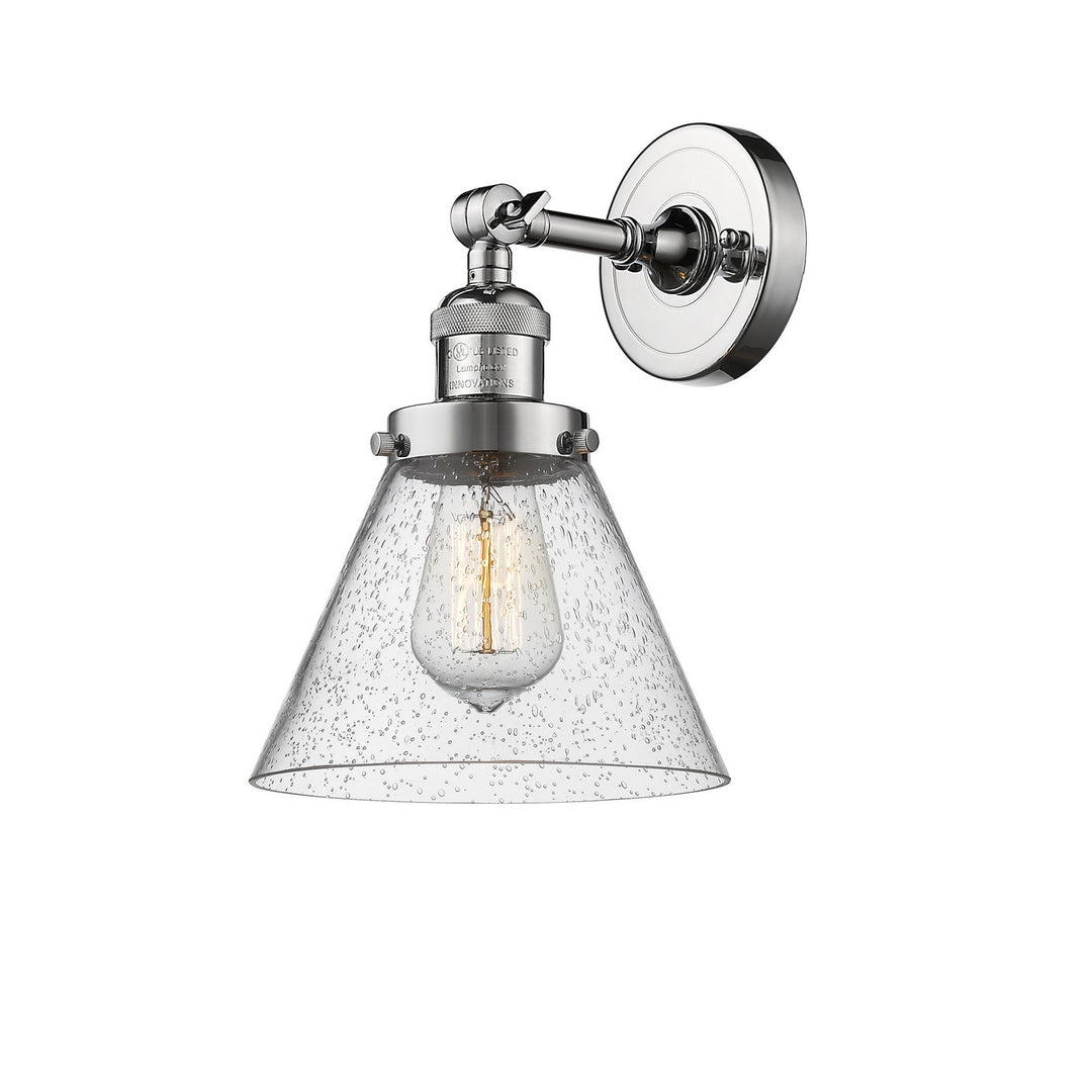 Innovations Franklin Restoration 203-PC-G44-LED Wall Sconce Light - Polished Chrome