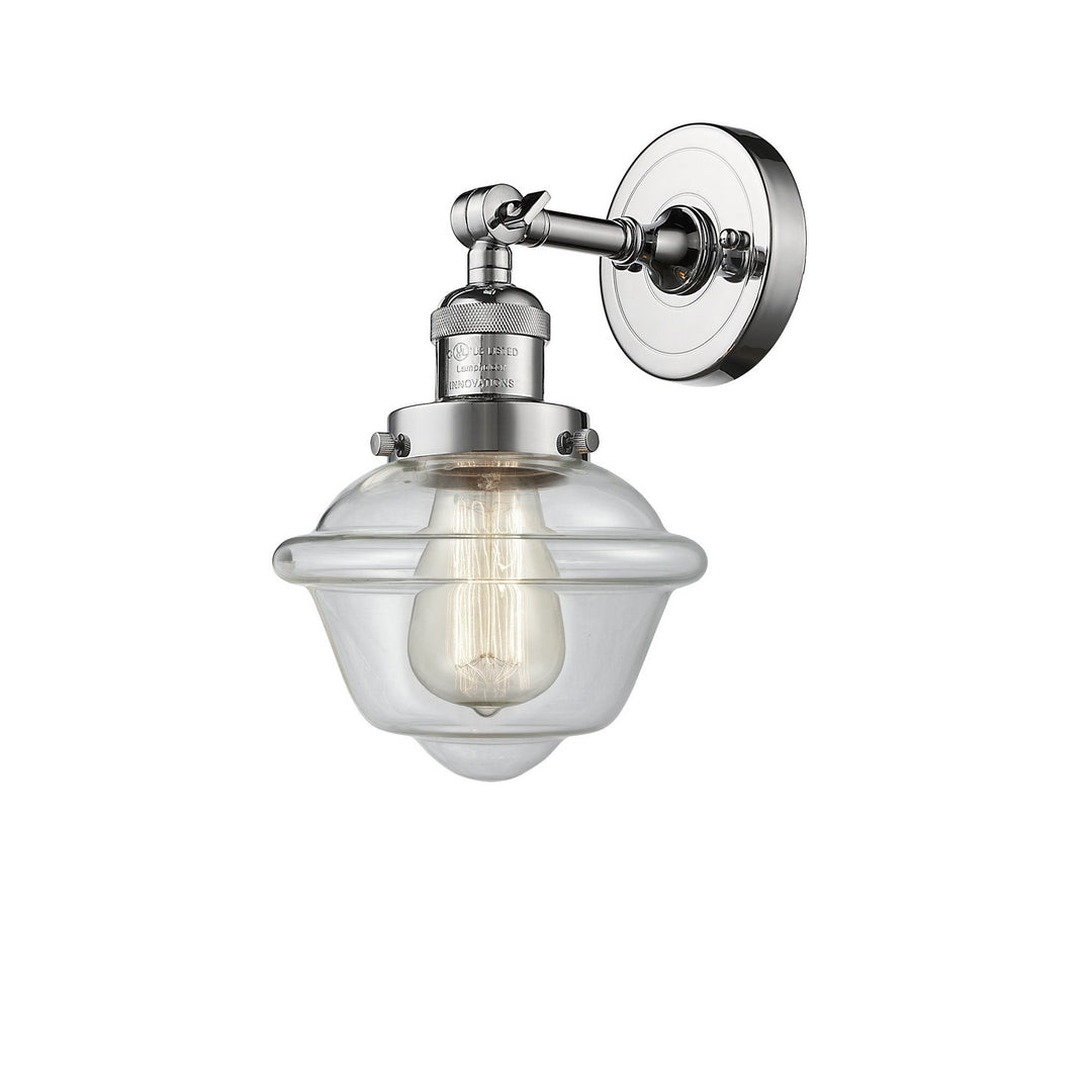 Innovations Franklin Restoration 203-PC-G532 Wall Sconce Light - Polished Chrome