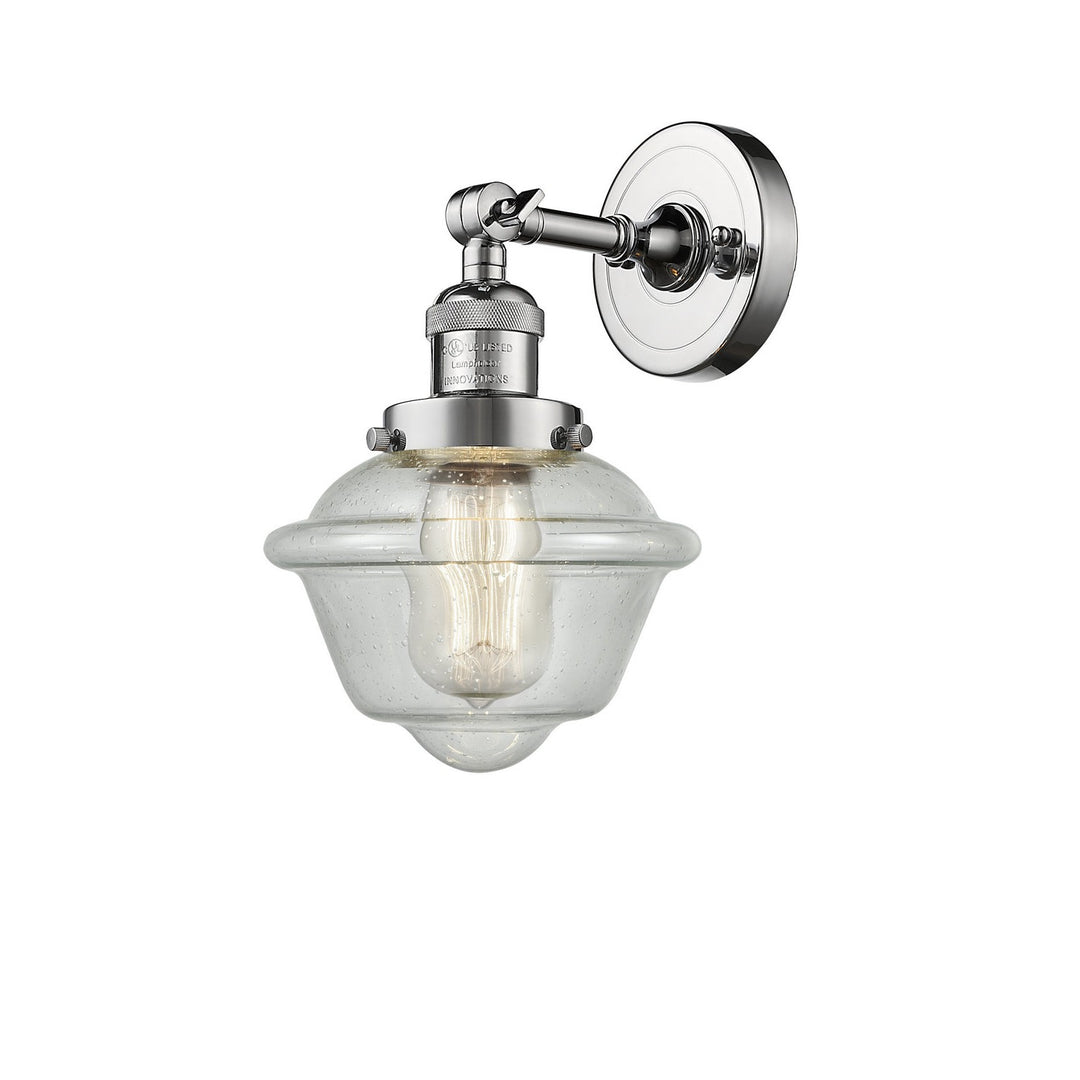 Innovations Franklin Restoration 203-PC-G534 Wall Sconce Light - Polished Chrome