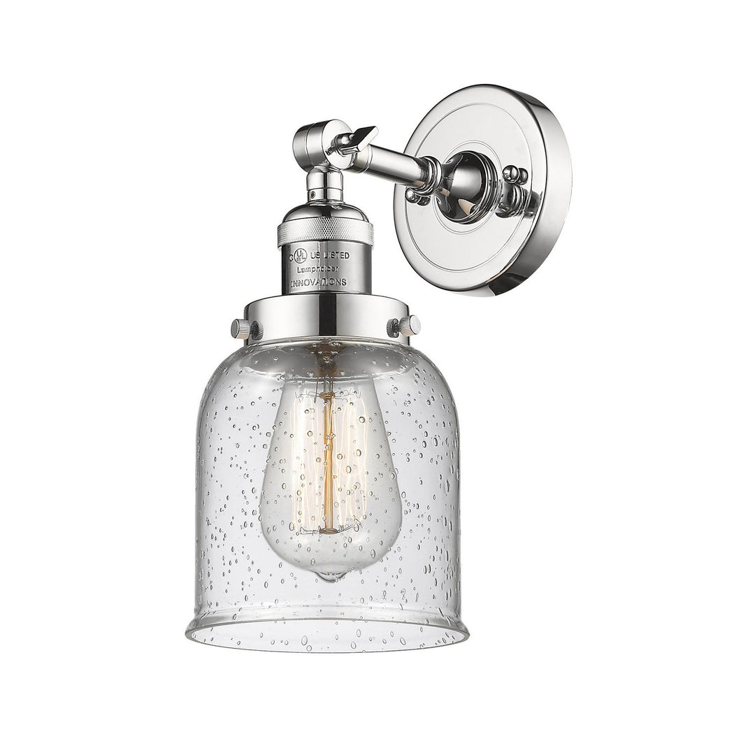 Innovations Franklin Restoration 203-PC-G54-LED Wall Sconce Light - Polished Chrome