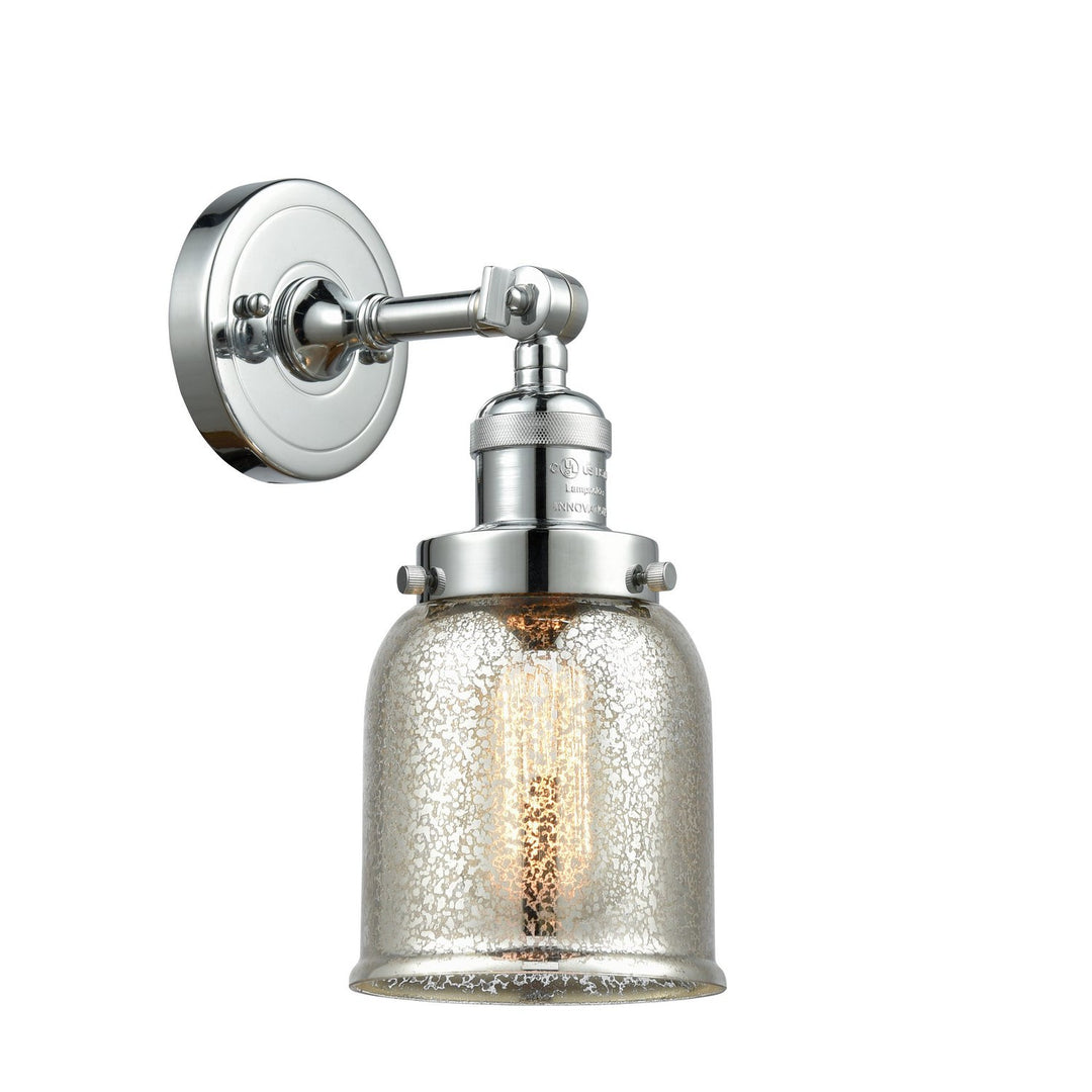 Innovations Franklin Restoration 203-PC-G58-LED Wall Sconce Light - Polished Chrome