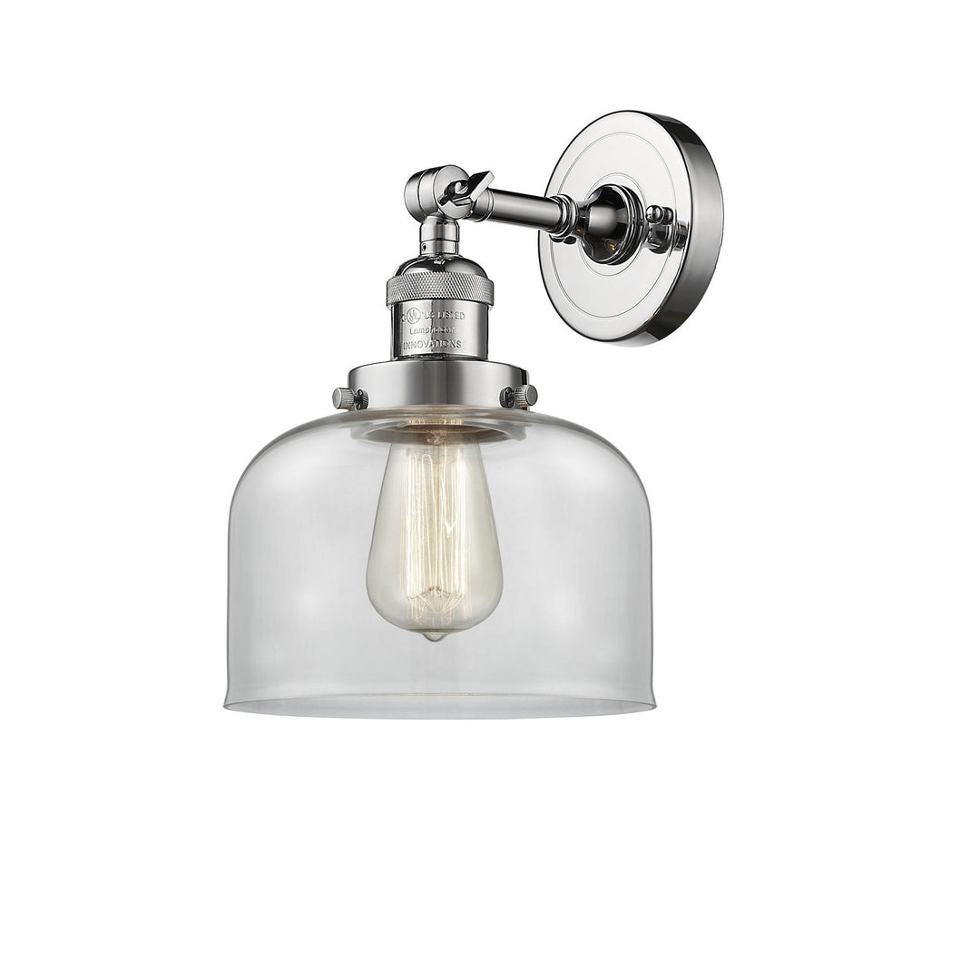 Innovations Franklin Restoration 203-PC-G72-LED Wall Sconce Light - Polished Chrome