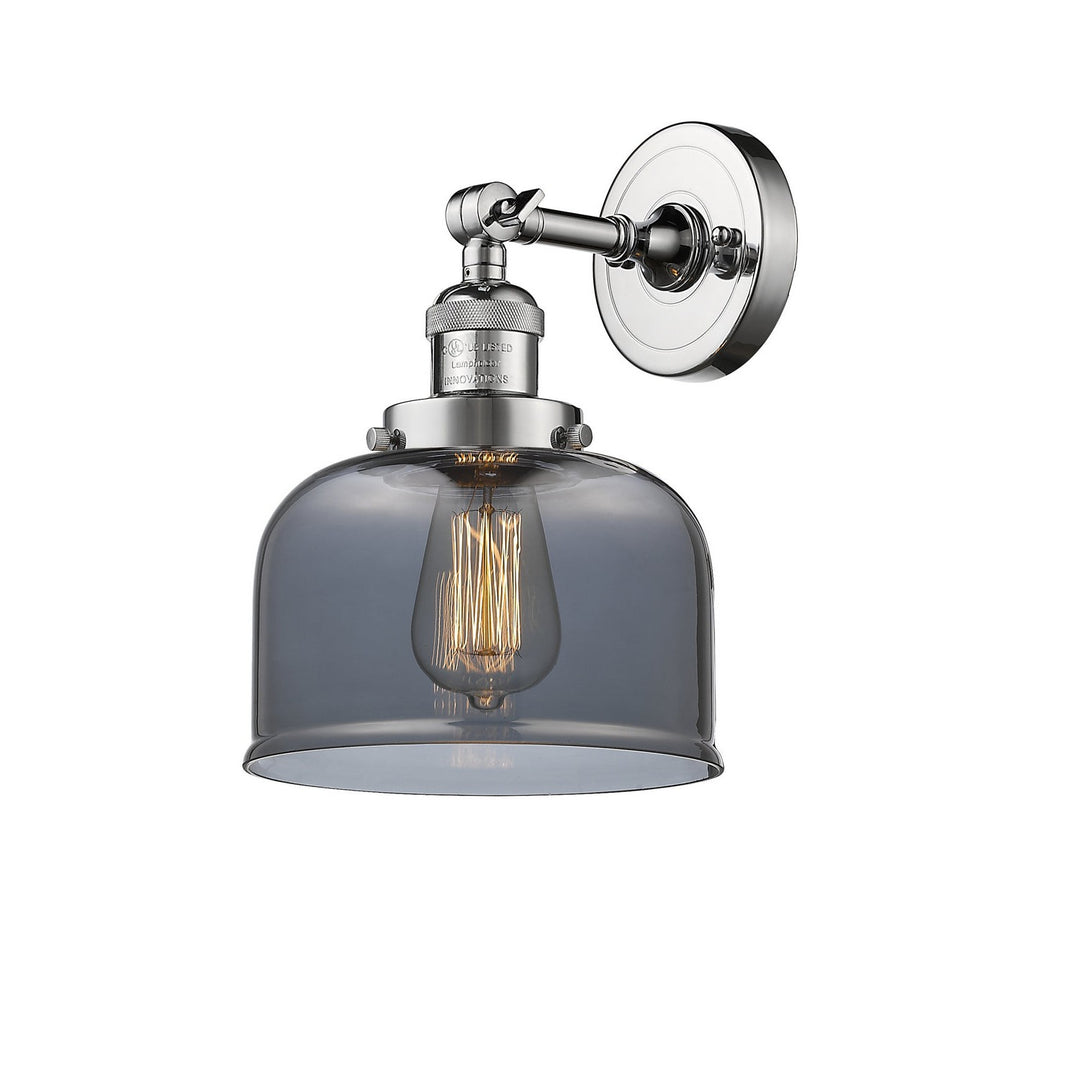 Innovations Franklin Restoration 203-PC-G73-LED Wall Sconce Light - Polished Chrome