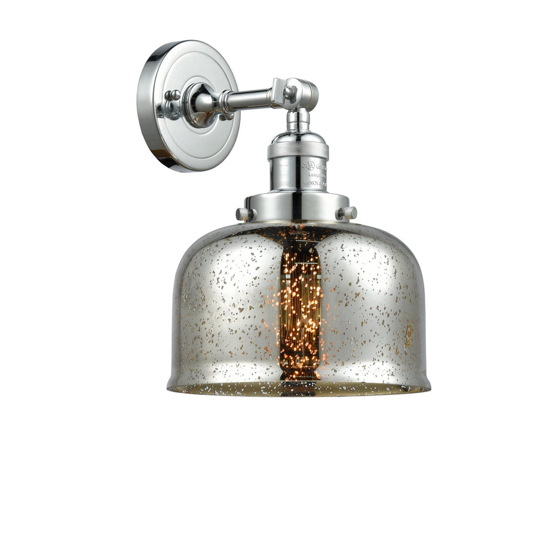 Innovations Franklin Restoration 203-PC-G78 Wall Sconce Light - Polished Chrome