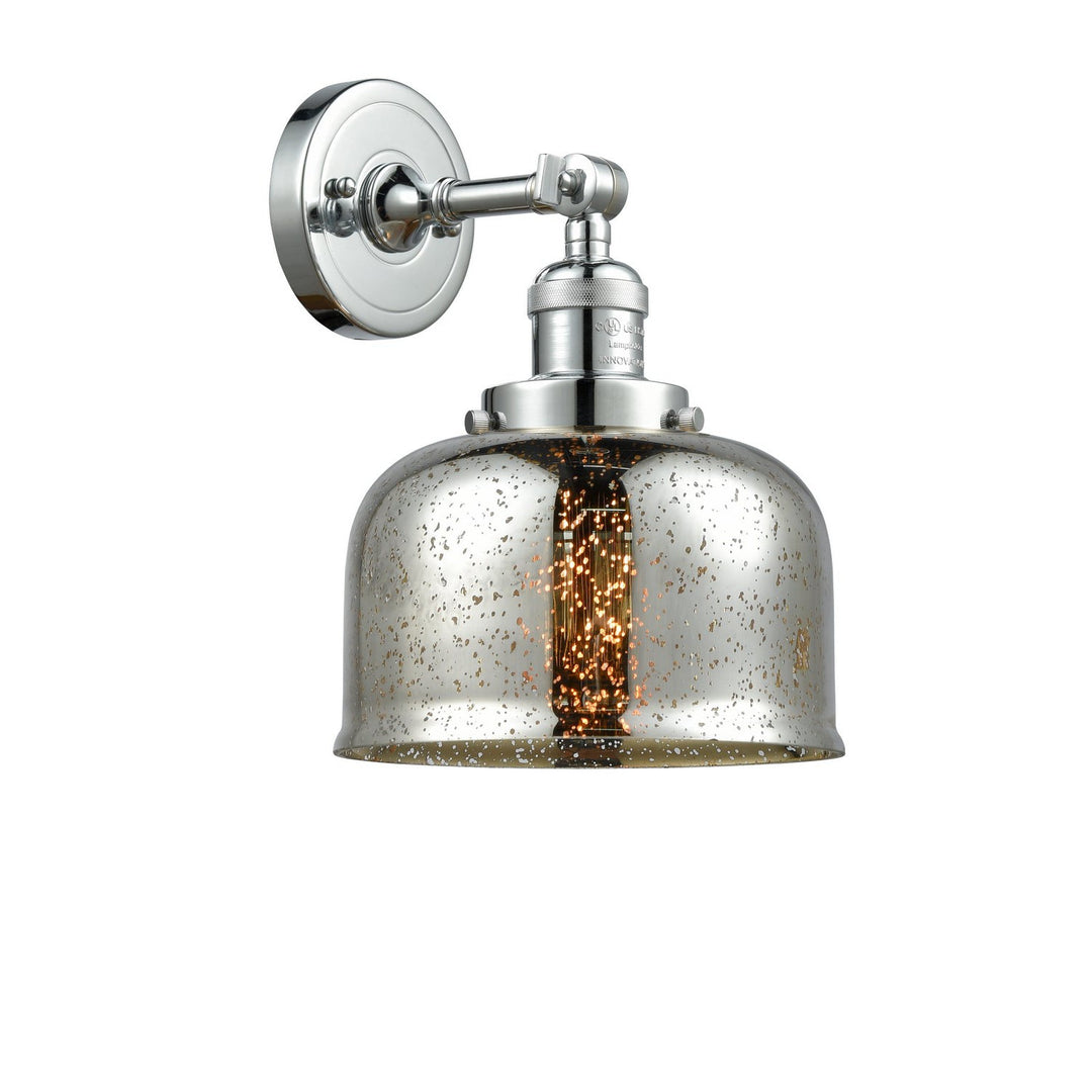 Innovations Franklin Restoration 203-PC-G78-LED Wall Sconce Light - Polished Chrome