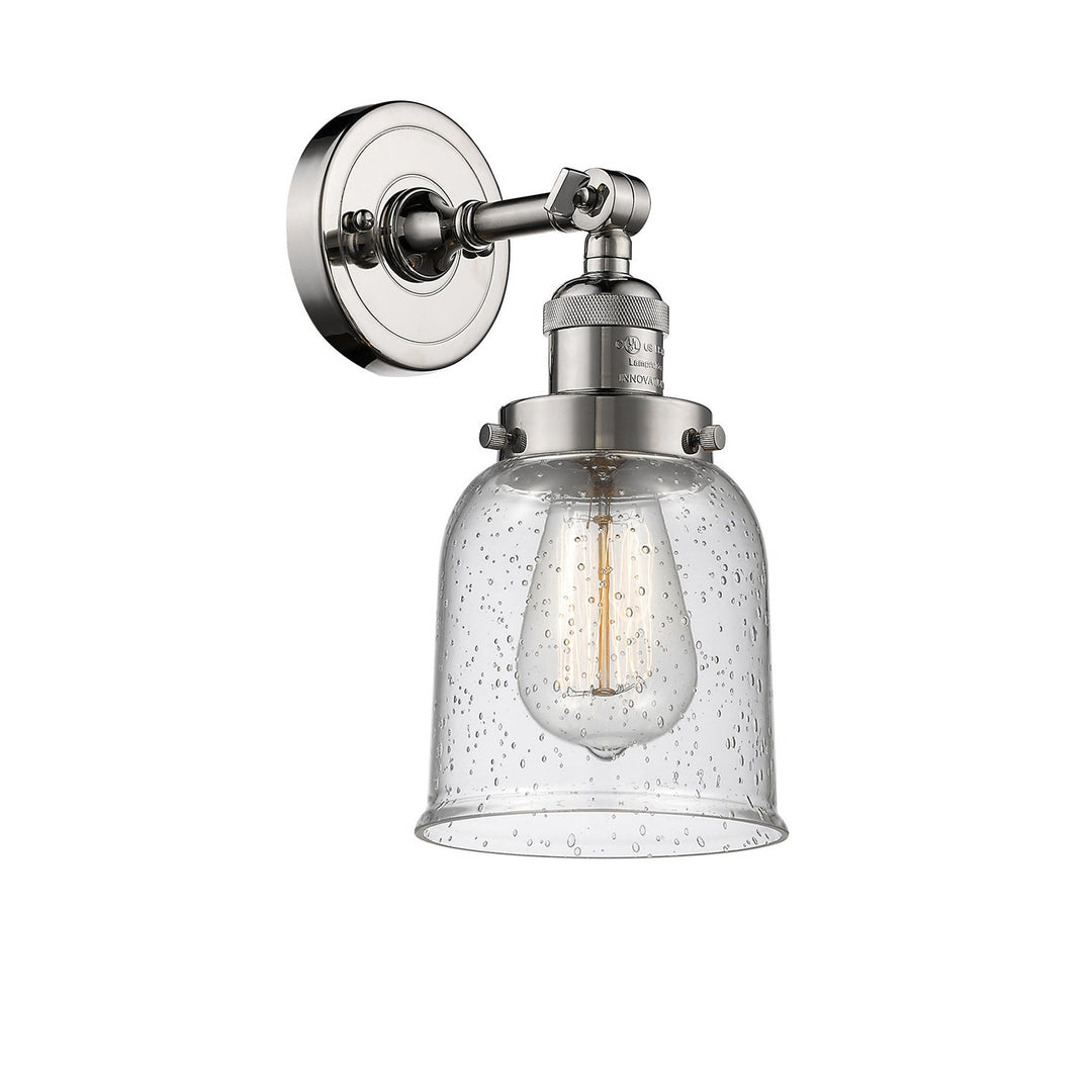Innovations Franklin Restoration 203-PN-G54-LED Wall Sconce Light - Polished Nickel