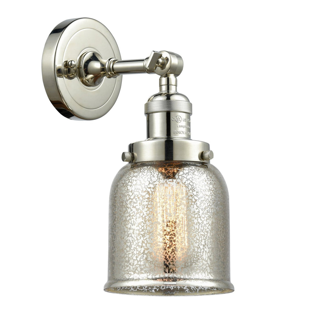 Innovations Franklin Restoration 203-PN-G58 Wall Sconce Light - Polished Nickel