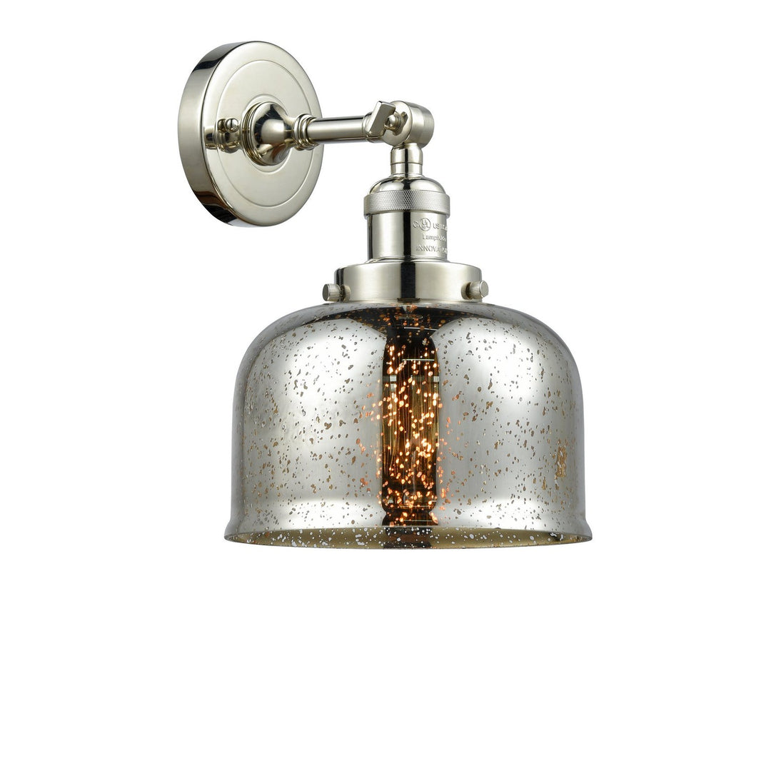 Innovations Franklin Restoration 203-PN-G78 Wall Sconce Light - Polished Nickel