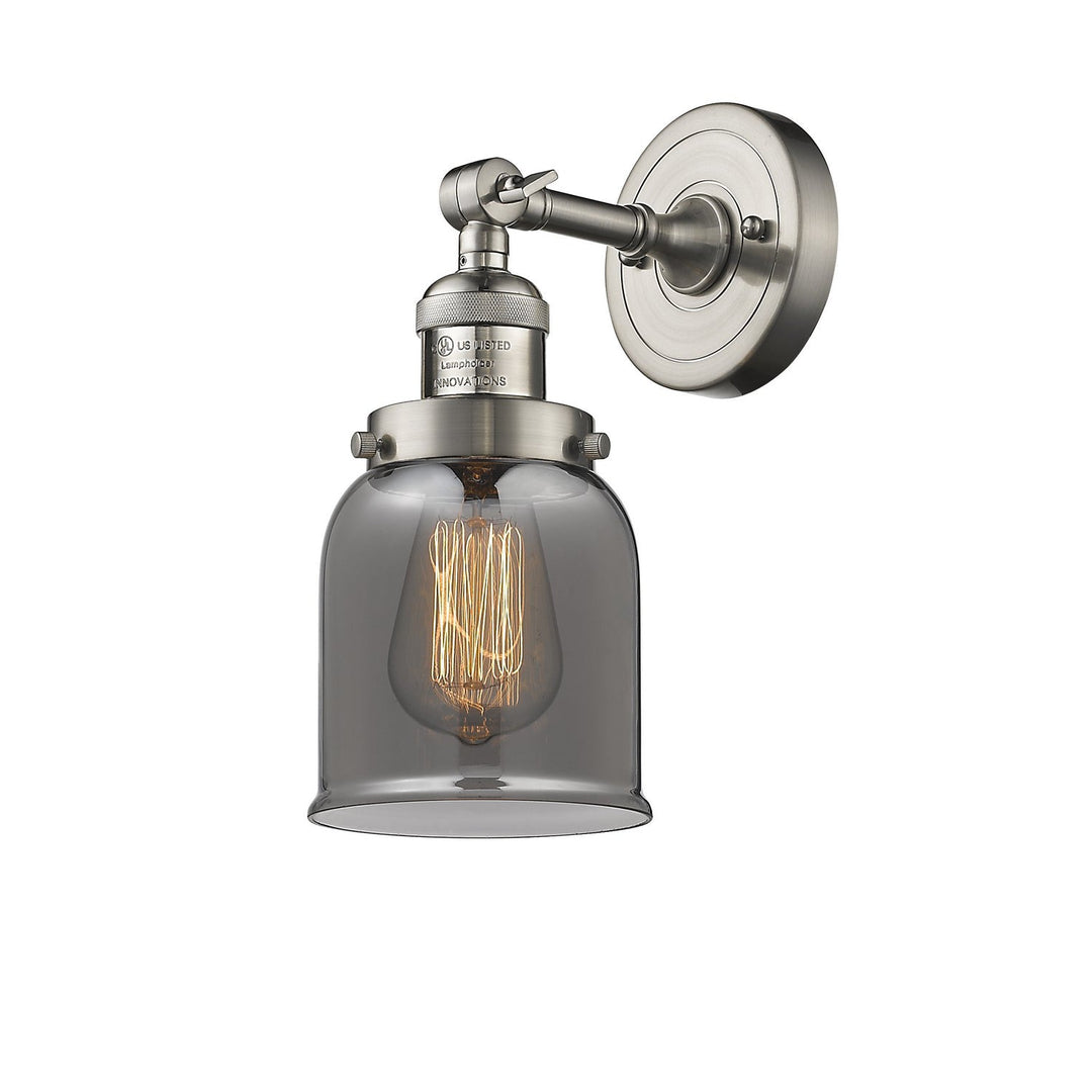 Innovations Franklin Restoration 203-SN-G53-LED Wall Sconce Light - Brushed Satin Nickel