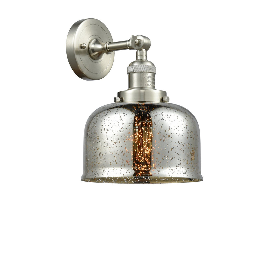 Innovations Franklin Restoration 203-SN-G78-LED Wall Sconce Light - Brushed Satin Nickel