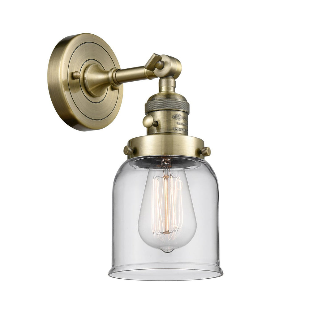 Innovations Franklin Restoration 203SW-AB-G52-LED Wall Sconce Light - Antique Brass