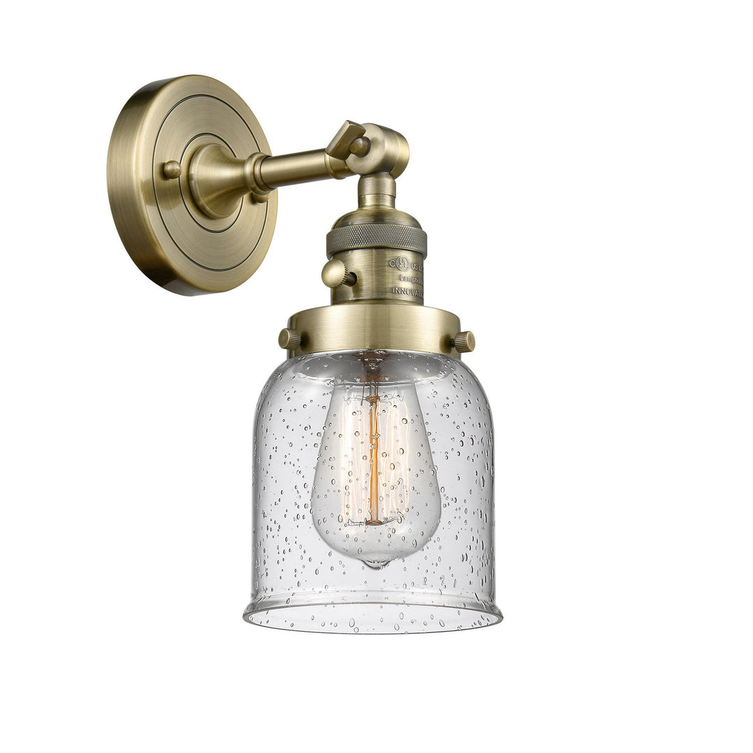 Innovations Franklin Restoration 203SW-AB-G54-LED Wall Sconce Light - Antique Brass