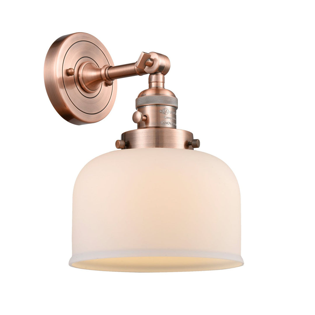 Innovations Franklin Restoration 203SW-AC-G71 Wall Sconce Light - Antique Copper