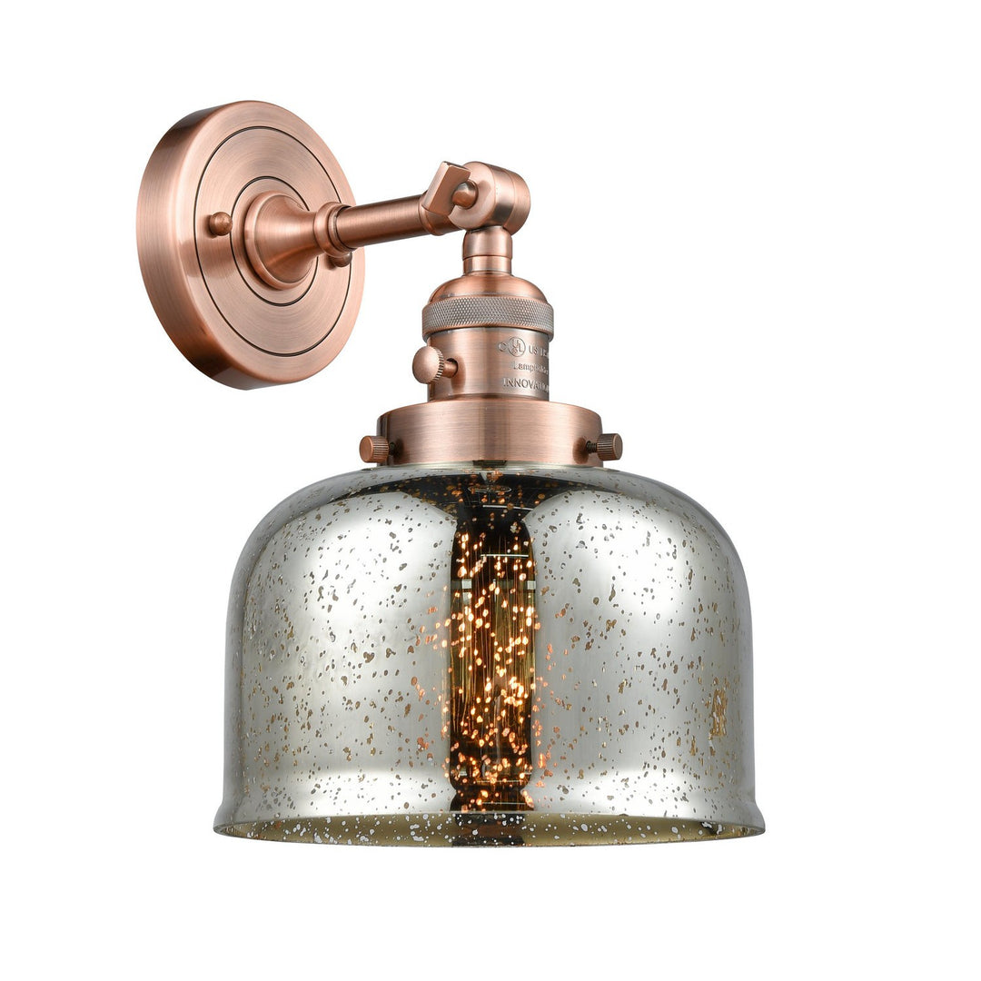 Innovations Franklin Restoration 203SW-AC-G78-LED Wall Sconce Light - Antique Copper