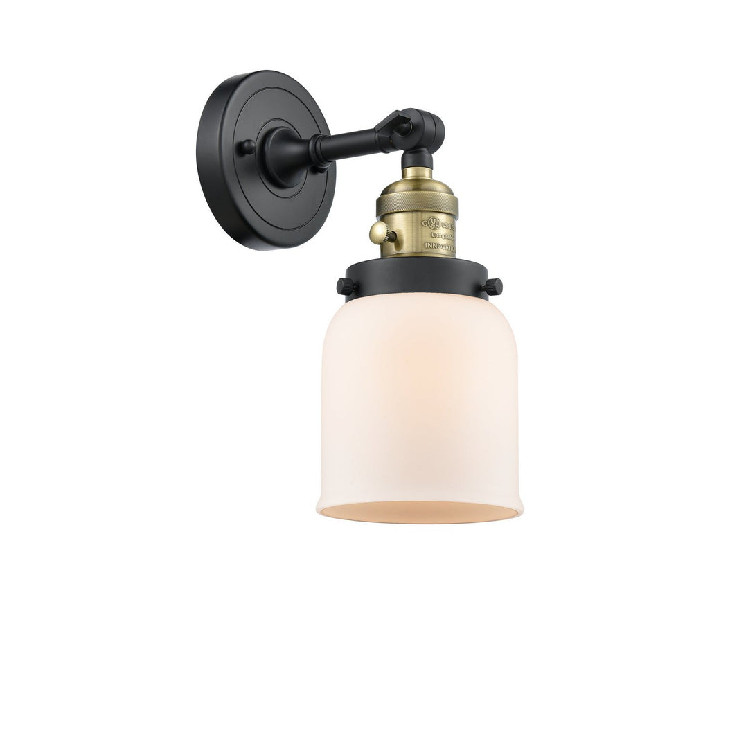 Innovations Franklin Restoration 203SW-BAB-G51-LED Wall Sconce Light - Black Antique Brass