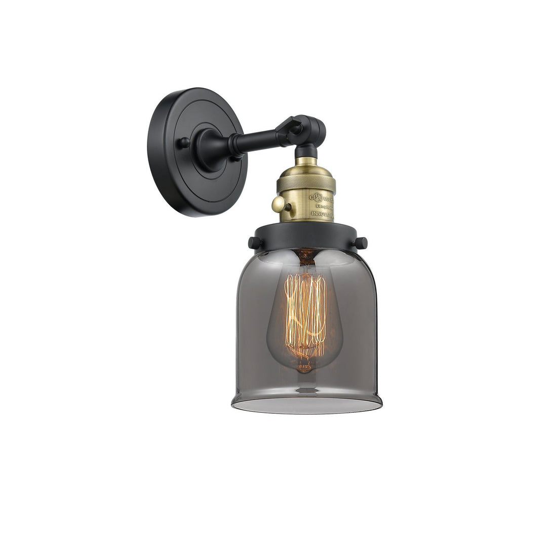 Innovations Franklin Restoration 203SW-BAB-G53 Wall Sconce Light - Black Antique Brass