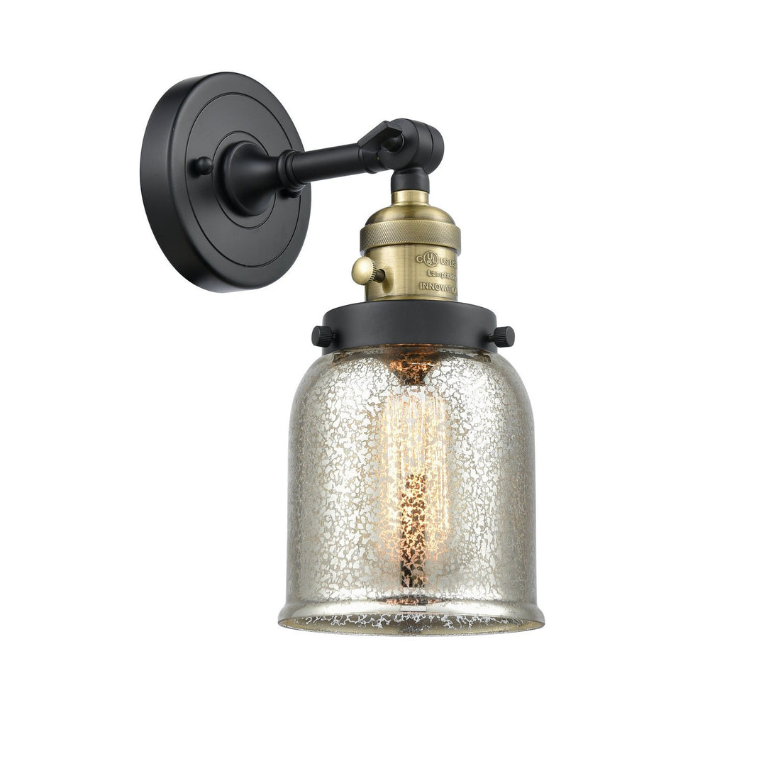 Innovations Franklin Restoration 203SW-BAB-G58-LED Wall Sconce Light - Black Antique Brass