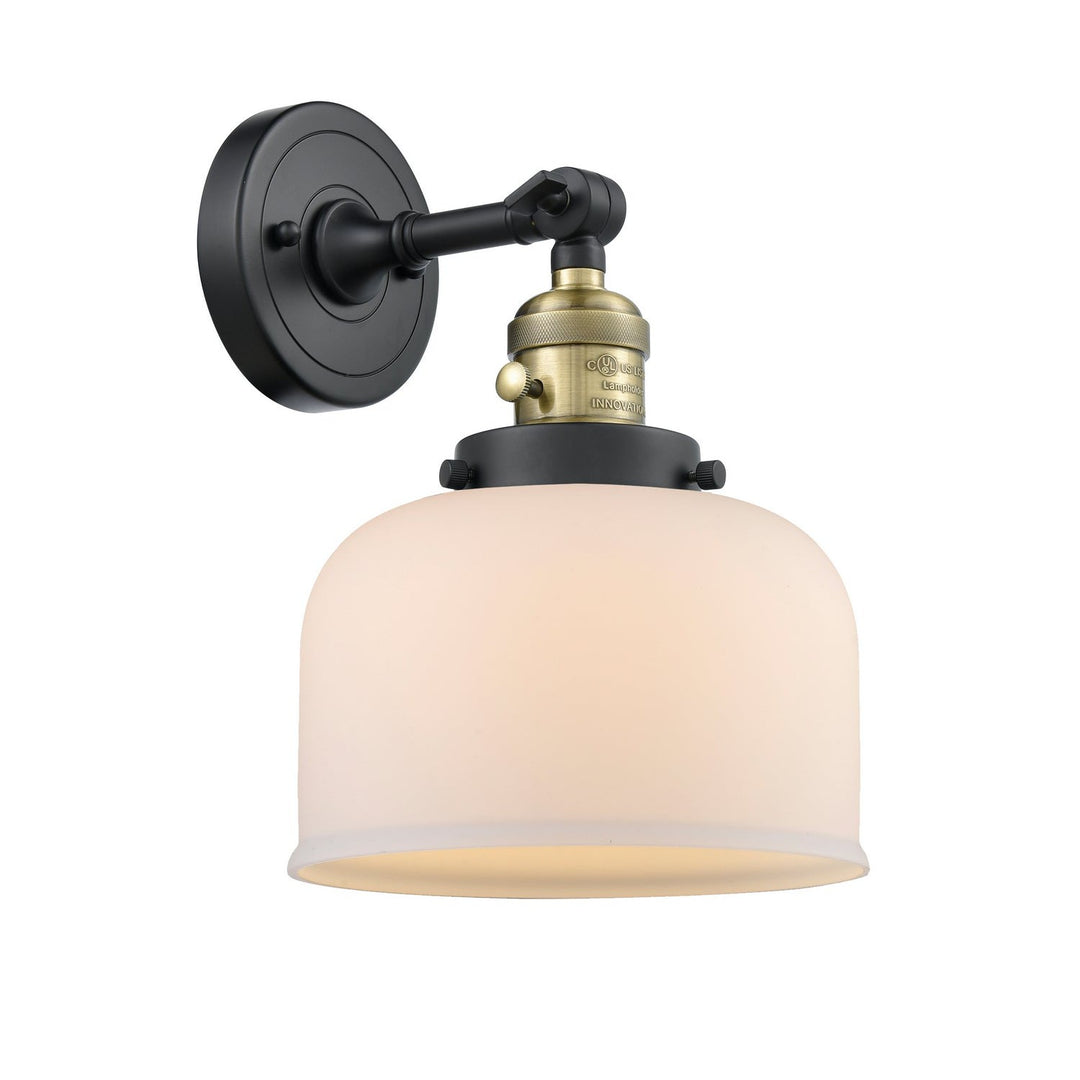 Innovations Franklin Restoration 203SW-BAB-G71-LED Wall Sconce Light - Black Antique Brass