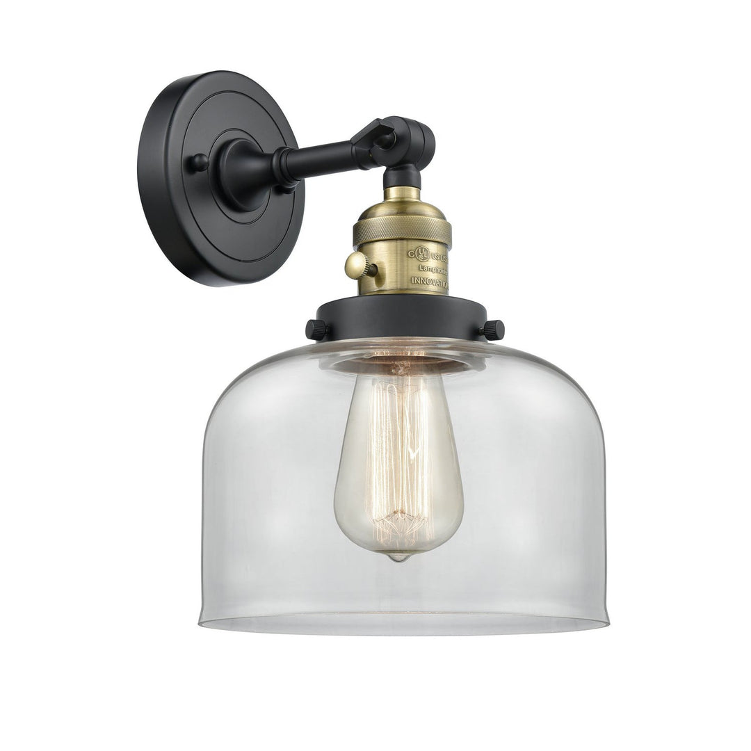 Innovations Franklin Restoration 203SW-BAB-G72-LED Wall Sconce Light - Black Antique Brass