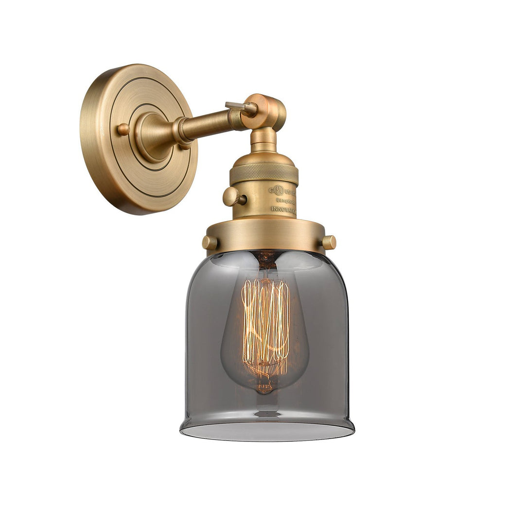 Innovations Franklin Restoration 203SW-BB-G53-LED Wall Sconce Light - Brushed Brass