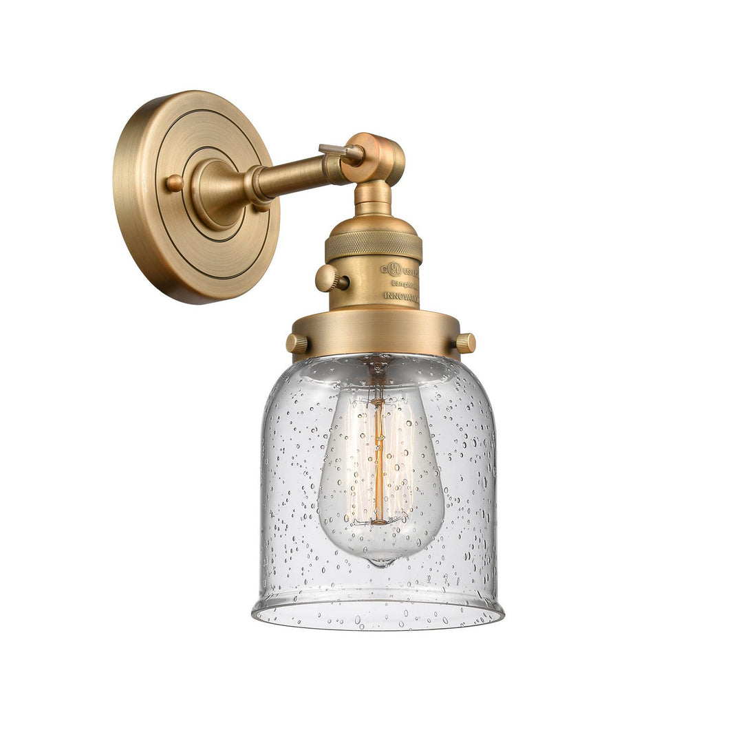Innovations Franklin Restoration 203SW-BB-G54-LED Wall Sconce Light - Brushed Brass