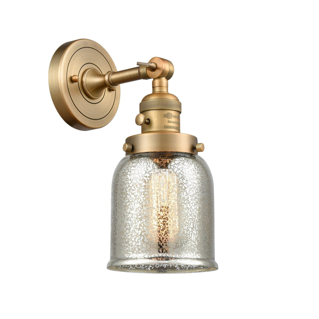 Innovations Franklin Restoration 203SW-BB-G58-LED Wall Sconce Light - Brushed Brass