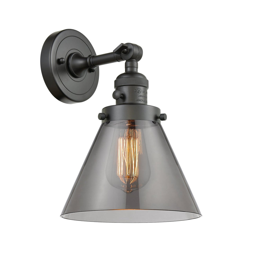 Innovations Franklin Restoration 203SW-OB-G43-LED Wall Sconce Light - Oil Rubbed Bronze