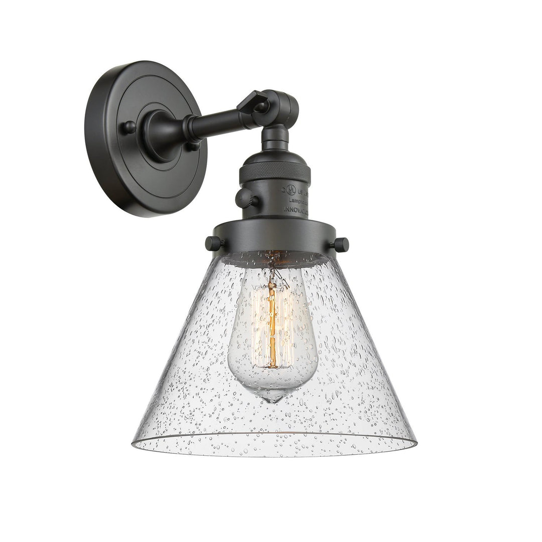 Innovations Franklin Restoration 203SW-OB-G44-LED Wall Sconce Light - Oil Rubbed Bronze