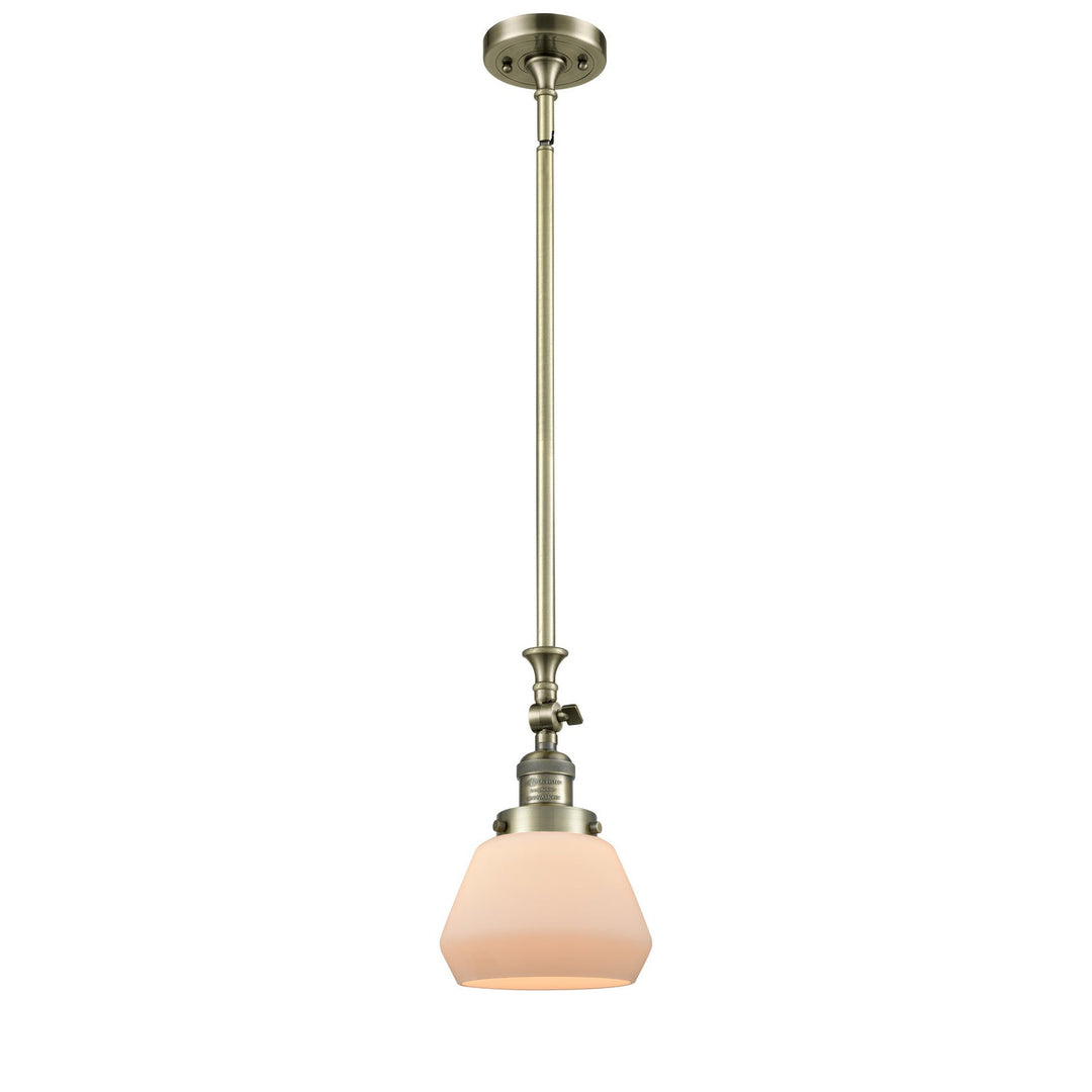 Innovations Franklin Restoration 206-AB-G171 Pendant Light - Antique Brass