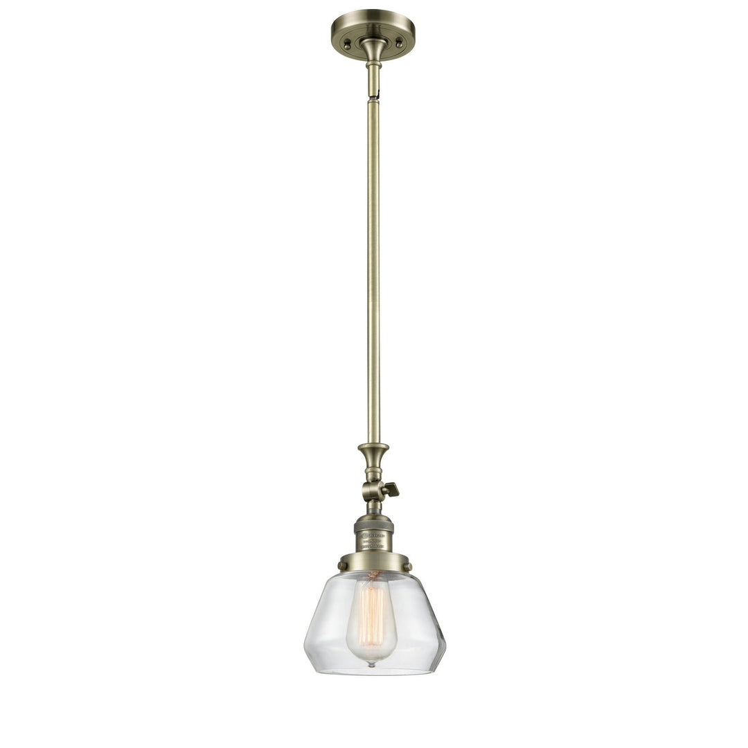 Innovations Franklin Restoration 206-AB-G172 Pendant Light - Antique Brass