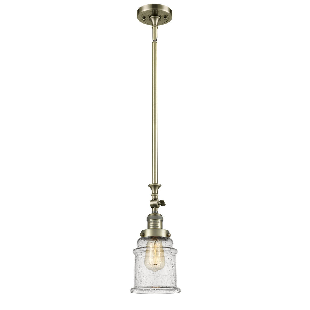 Innovations Franklin Restoration 206-AB-G184 Pendant Light - Antique Brass