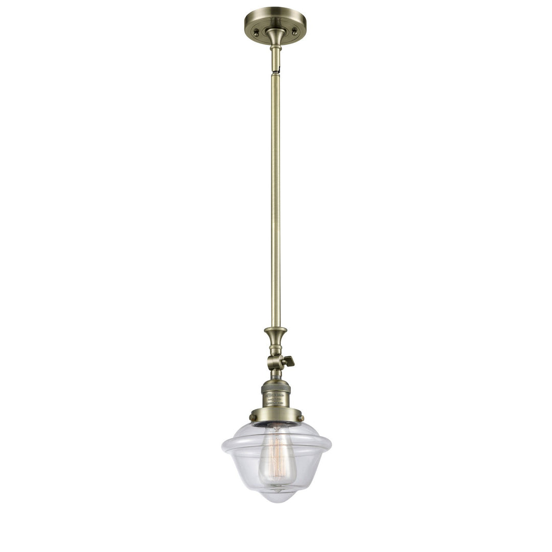 Innovations Franklin Restoration 206-AB-G532 Pendant Light - Antique Brass