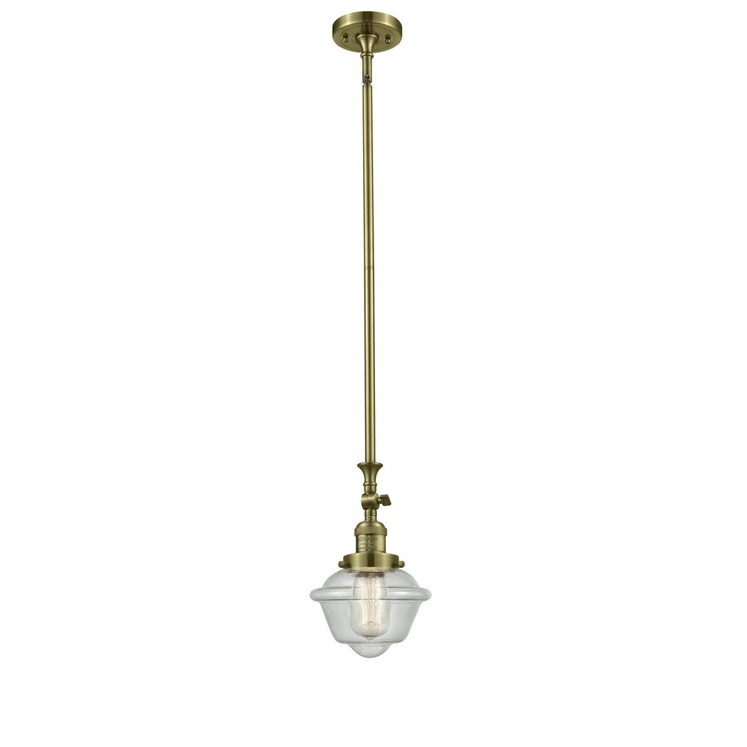 Innovations Franklin Restoration 206-AB-G534 Pendant Light - Antique Brass