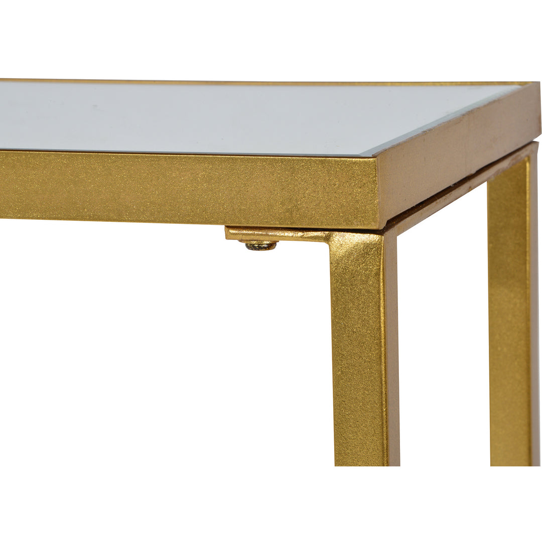 Renwil Lighting TA252 Havana Console Table Furniture Gold, Champ, Gld Leaf