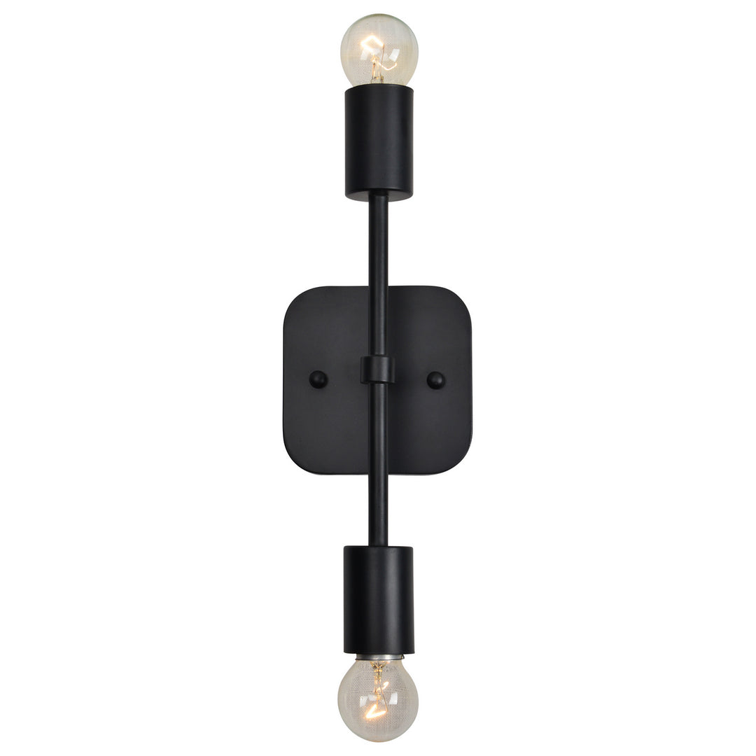 Renwil Albany I WS008 Wall Light - Matte Black