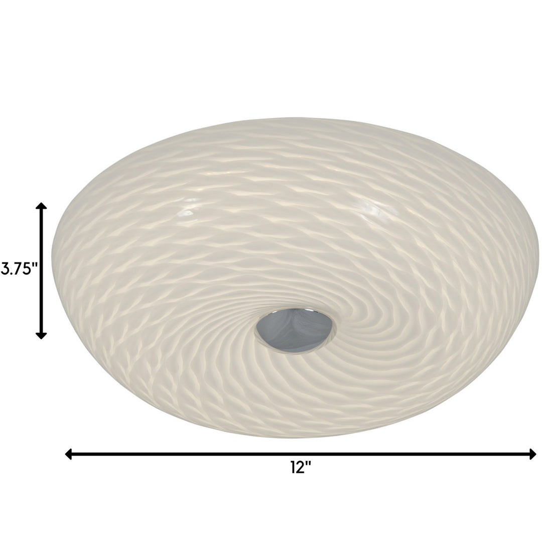 Varaluz Swirled AC1581 Ceiling Light - Chrome
